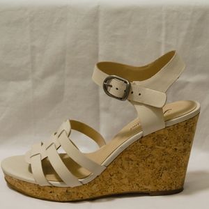Lucky Beige Size 7 Cork Wedge